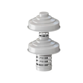 Оголовок с ветрозащитой Rommer 80/125