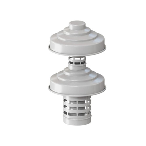 Оголовок с ветрозащитой Rommer 80/125