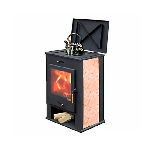 Печь-камин Мета Охта 8 кВт с плитой Печь-камин Мета Охта 8 кВт с плитой