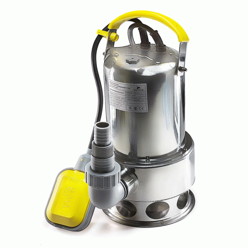 Насос фекальный Tim 900 Вт с поплавком