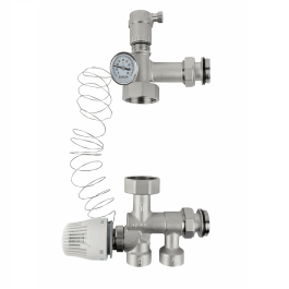 Насосно смесительный модуль для систем напольного отопления MINI 20-60°C  TIM ZEISSLER арт. ZMg.802.013360