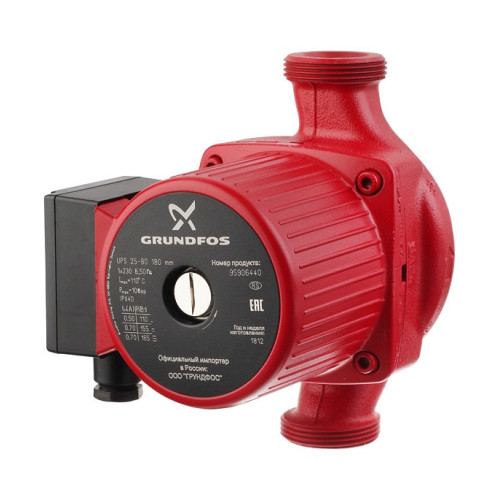 Циркуляционный насос Grundfos UPS 25 80 180 Циркуляционный насос Grundfos UPS 25 80 180