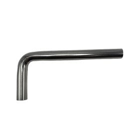 Пресс-отвод 90° MVI 15х70х160 мм нержавеющий