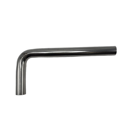 Пресс-отвод 90° MVI 15х70х160 мм нержавеющий