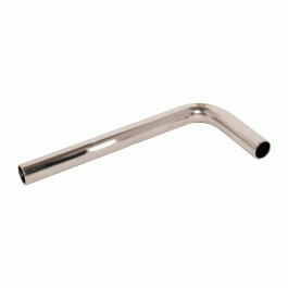 Отвод Rommer из нержавеющей стали 15х100х600 мм безраструбный