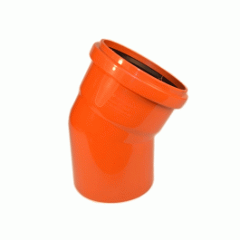 Отвод канализационный Tebo ДУ110x30°