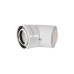 Отвод конденсационный 45° Rommer DN 60/100 Отвод конденсационный 45° Rommer DN 60/100