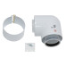 Коаксиальный отвод Vaillant 80/125 мм PP 87° для конденсационных котлов (арт. 303210)