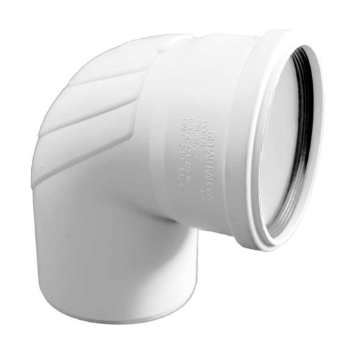 Отвод канализационный Rehau Raupiano Plus D 50мм.87° (арт.11211341003)