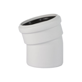 Отвод канализационный Ostendorf SKB 15° 110мм (арт.335100)