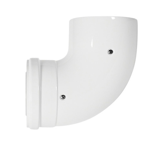 Отвод конденсационный 90° Rommer DN 80/125 Отвод конденсационный 90° Rommer DN 80/125