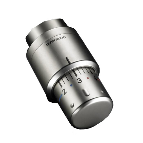 Термоголовка OVENTROP UNI SH матовая сталь 1012085 Термоголовка OVENTROP UNI SH матовая сталь 1012085