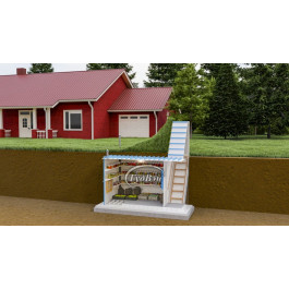 Пластиковый погреб ГудВэй Смарт 9*2м