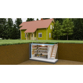 Пластиковый погреб ГудВэй Комфорт+ 3*2м