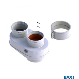 Универсальный адаптер для подключения раздельных труб 80/80 для котлов ECO Classic / ECO Nova и всех моделей BAXI