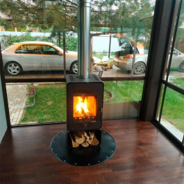 Печь-камин Мета Лава 6 кВт без плиты