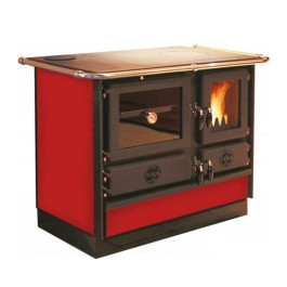 Печь-камин MBS Magnum red левая