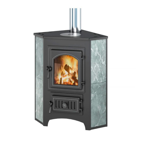 Печь-камин Везувий ПК-01 (220) 9 кВт Т/Х с конфоркой