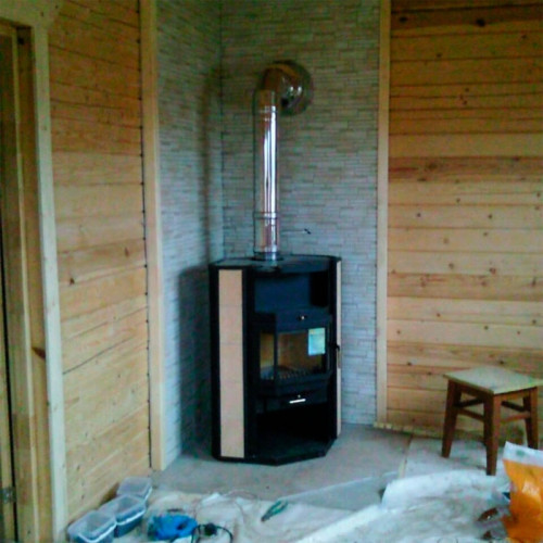 Печь-камин Мета Печора 9 кВт без плиты Печь-камин Мета Печора 9 кВт без плиты