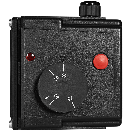 ТЭН Stout 15 kW (3 фазы) 1 1/2 "+ 2 термостата (основной и аварийный)