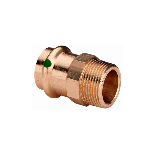 Переходник бронзовый Viega Sanpress c SC-Contur 12x1/2" НР (арт.290764)