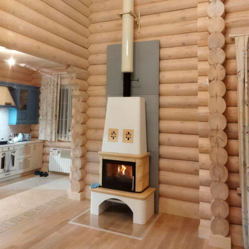 Печь-камин ABX Laponie II P OX перламутр Печь-камин ABX Laponie II P OX перламутр