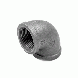 Угольник чугунный неоцинкованный Fittex Plus 50х2"