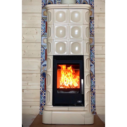 Печь-камин ABX Kaledonie KPI с ТО 6.9 кВт песчаный Печь-камин ABX Kaledonie KPI с ТО 6.9 кВт песчаный