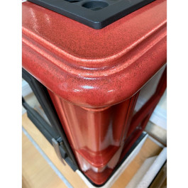 Печь-камин ABX Bavaria K кафельная белый цоколь пикассо