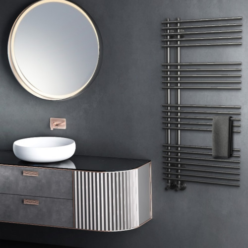 Полотенцесушитель водяной Royal Thermo Pino П21 1000х500 мм белый