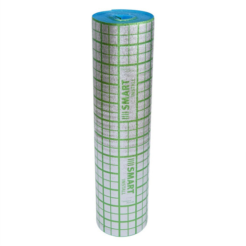 Подложка для теплого пола Smart Install 25х1.2 м. (Рулон 25 метров) толщина 3мм