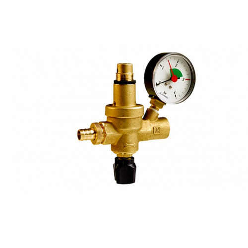 Узел автоматической подпитки и заполнения Afriso FAM 12х1/2" с манометром (арт.42406)