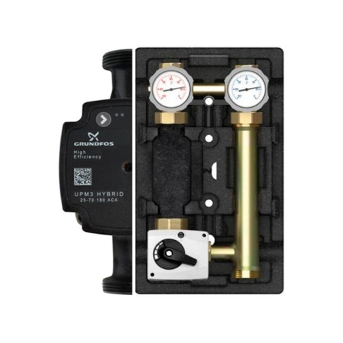 Насосная группа Meibes MK 1"с сервоприводом, с насосом Grundfos UPM3 Hybrid 25-70 (арт.ML66831.36MRU) Насосная группа Meibes MK 1"с сервоприводом, с насосом Grundfos UPM3 Hybrid 25-70 (арт.ML66831.36MRU)