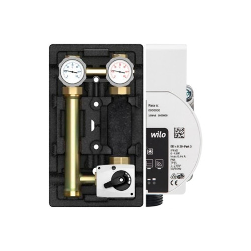 Насосная группа Meibes MK 1"с сервоприводом, с насосом Wilo Para SC 25-70 (арт.M66831.36WIMRU)