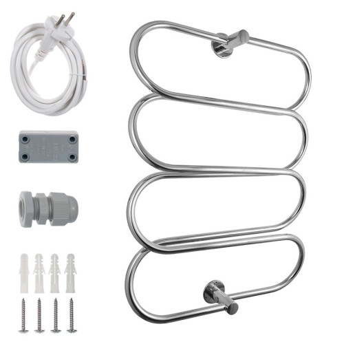 Полотенцесушитель электрический Energy Aura 800х600 мм хром Полотенцесушитель электрический Energy Aura 800х600 мм хром