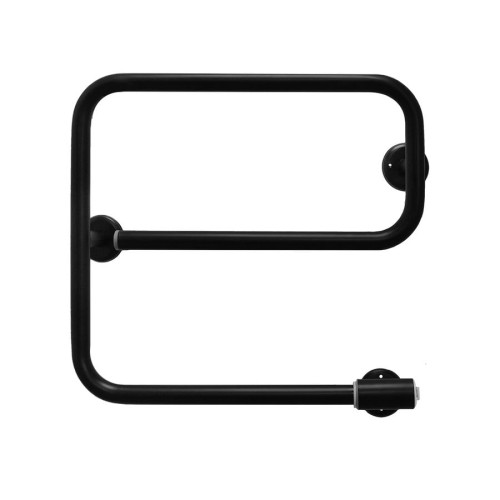 Полотенцесушитель электрический Energy E G1 400х400 мм черный матовый Полотенцесушитель электрический Energy E G1 400х400 мм черный матовый