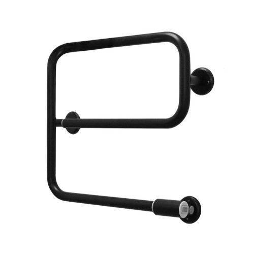 Полотенцесушитель электрический Energy E G1 400х400 мм черный матовый Полотенцесушитель электрический Energy E G1 400х400 мм черный матовый