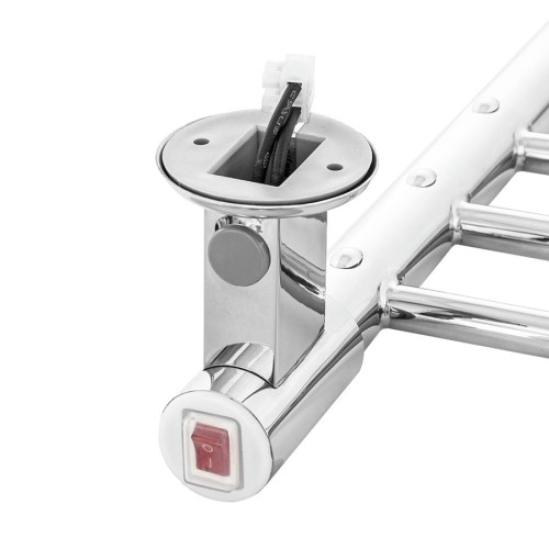 Полотенцесушитель электрический Energy Ergo 2 P 850х300 мм хром прямой