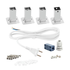 Полотенцесушитель электрический Energy H2 650х400 мм хром