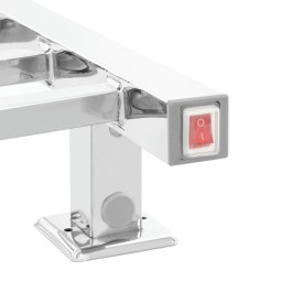 Полотенцесушитель электрический Energy Grand P 800х500 мм хром