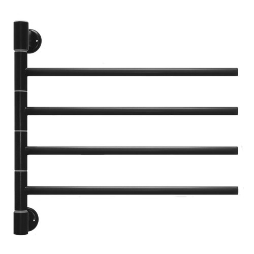 Полотенцесушитель электрический Energy I G4 500х550 мм черный матовый поворотный Полотенцесушитель электрический Energy I G4 500х550 мм черный матовый поворотный