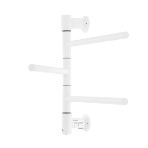 Полотенцесушитель электрический Energy I G3K 400х400 мм белый матовый поворотный Полотенцесушитель электрический Energy I G3K 400х400 мм белый матовый поворотный