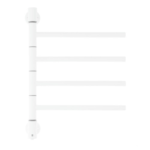 Полотенцесушитель электрический Energy I G4K 500х400 мм белый матовый поворотный Полотенцесушитель электрический Energy I G4K 500х400 мм белый матовый поворотный