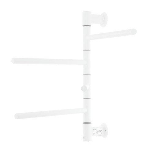 Полотенцесушитель электрический Energy I G4K 500х400 мм белый матовый поворотный Полотенцесушитель электрический Energy I G4K 500х400 мм белый матовый поворотный