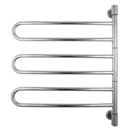 Полотенцесушитель электрический Energy U G3 700х600 мм хром поворотный