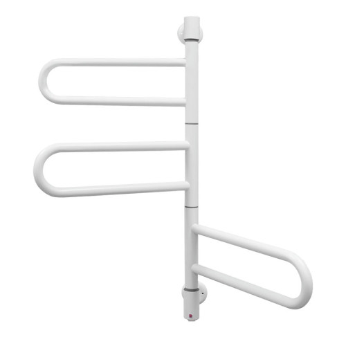 Полотенцесушитель электрический Energy U G3K 700х400 мм белый матовый поворотный Полотенцесушитель электрический Energy U G3K 700х400 мм белый матовый поворотный