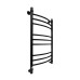 Полотенцесушитель водяной Energy Prestige 800х500 мм черный матовый Полотенцесушитель водяной Energy Prestige 800х500 мм черный матовый