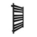 Полотенцесушитель водяной Energy Style 800х500 мм черный матовый