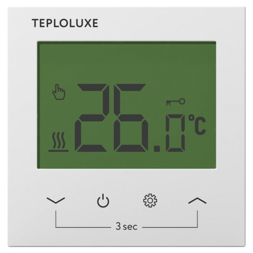 Терморегулятор электронный Теплолюкс Pontus белый