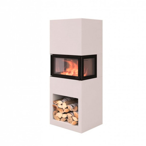 Печь-камин Nordpeis Praha топка N-21U Exclusive